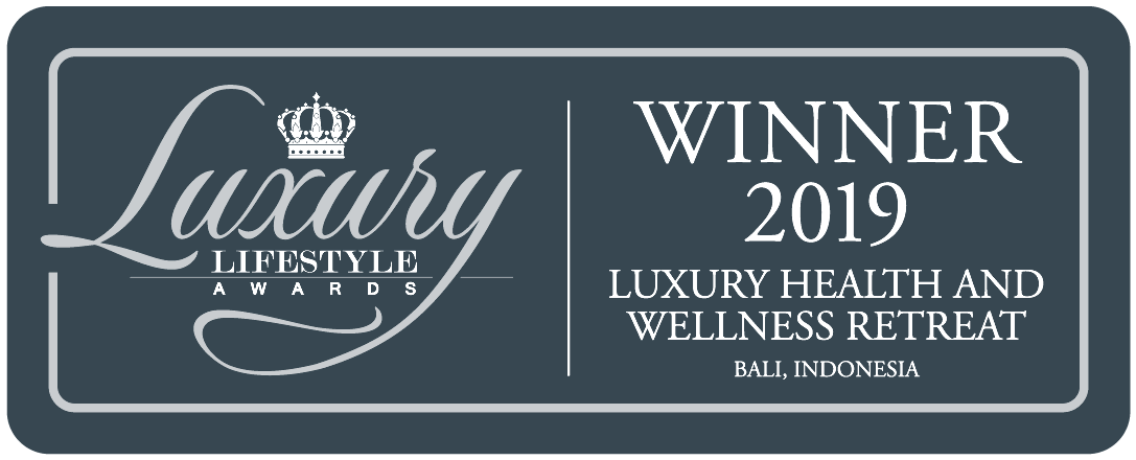 2019 Luxury Lifestyle Awards — Winner, Luxury Health and Wellness Retreat, Bali